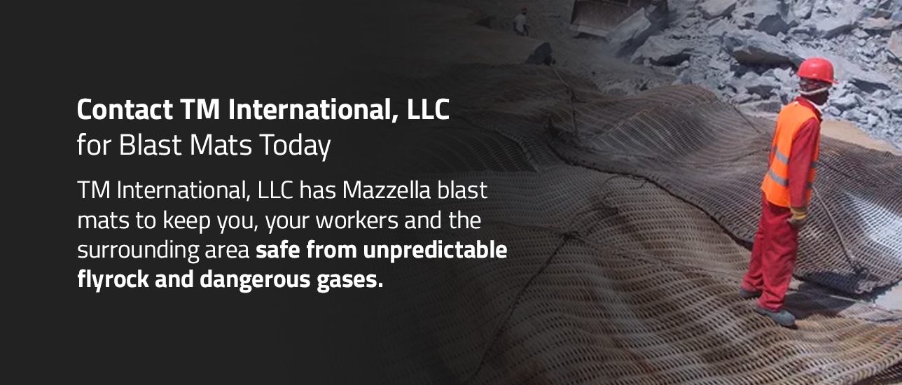 Contact TM International, LLC for Blast Mats Today